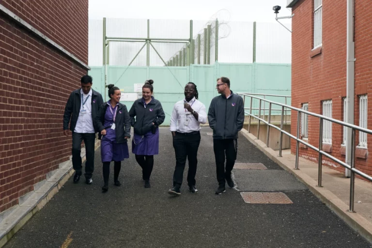 HMP New Hall staff photo