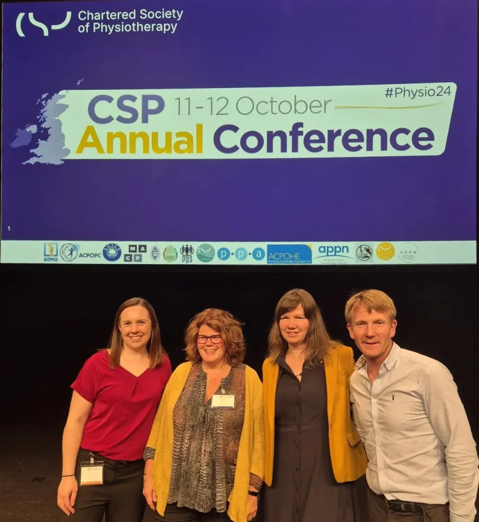Physio_CSP Conference_verity_sarah_paul